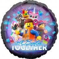 Lego Movie 2 Let's Build Together Birthday Balloon